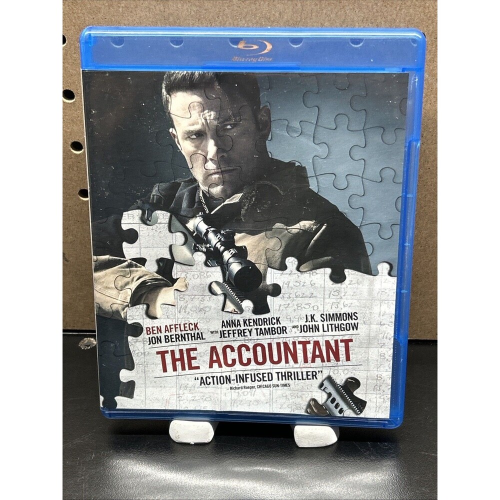 The Accountant - Blu-ray / DVD, 2017, Widescreen, Fast Shipping